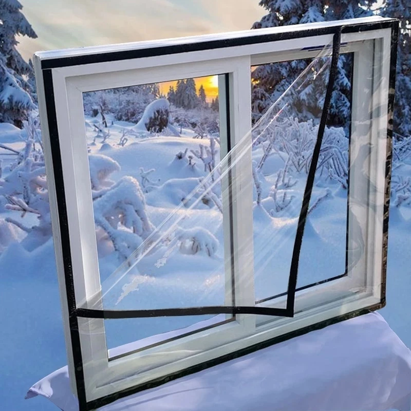 Winter Window Shrink Heat Insulation Film Indoor Windproof Warm Self-Adhesive For Energy Saving Crystal Clear Soft Glass Film
Winter Window Shrink Heat Insulation Film Indoor Windproof Warm Self-Adhesive For Energy Saving Crystal Clear Soft Glass Film