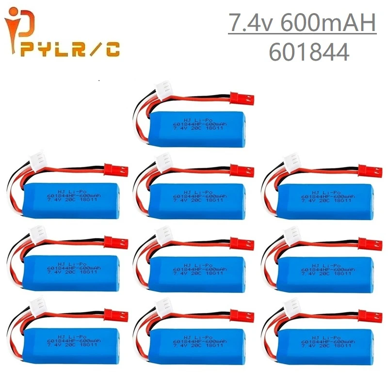 1-10Pcs 7.4V 600mAh Lipo Battery for WLtoys K969 K979 K989 K999 P929 P939 RC Car Parts 2s 7.4v Battery for WLtoys K969 accessory
1-10Pcs 7.4V 600mAh Lipo Battery for WLtoys K969 K979 K989 K999 P929 P939 RC Car Parts 2s 7.4v Battery for WLtoys K969 accessory
