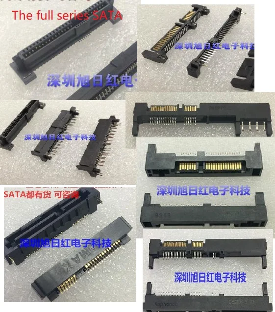 5PCS SATA connector 7+7+15P 7+6 13P 7+15P 4+7+15P 7+7+2P 2+7+15P SATA 7+7+15P 4+7+15P
5PCS SATA connector 7+7+15P 7+6 13P 7+15P 4+7+15P 7+7+2P 2+7+15P SATA 7+7+15P 4+7+15P
