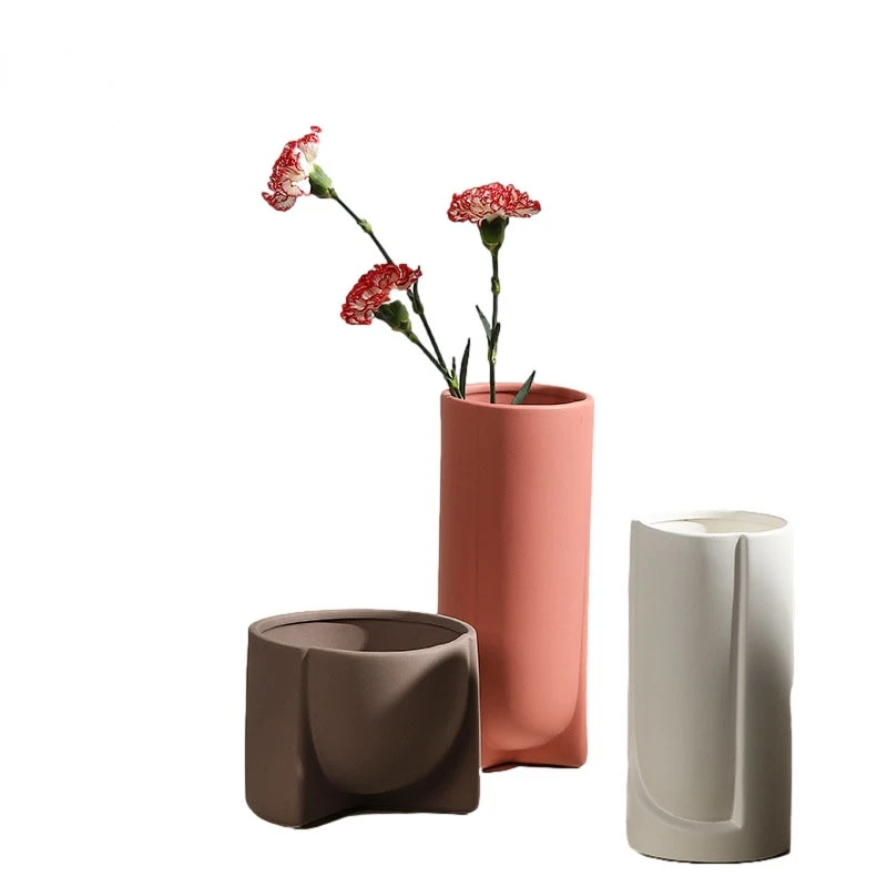 Nordic Style Geometric Pattern Ceramic Vase Creative Hydroponic Flower Pot Living Room Dining Room Desktop Home Decor
Nordic Style Geometric Pattern Ceramic Vase Creative Hydroponic Flower Pot Living Room Dining Room Desktop Home Decor