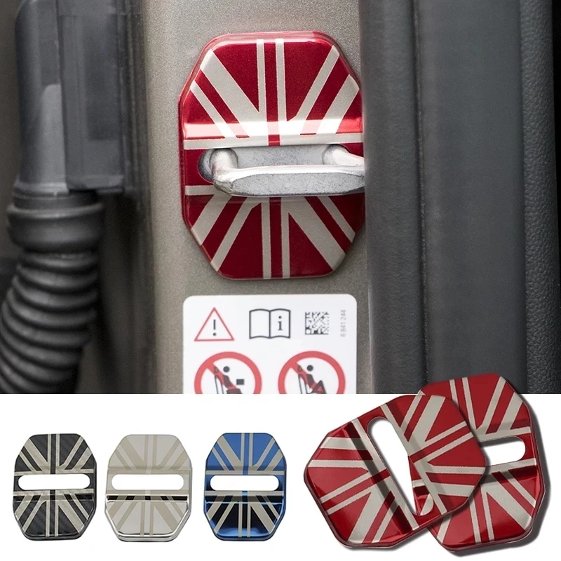 Stainless Steel Door Lock Cover For MINI F54 F55 F56 F57 F60 Anti-rust Protective Shell British Style Decoration Car sticker
Stainless Steel Door Lock Cover For MINI F54 F55 F56 F57 F60 Anti-rust Protective Shell British Style Decoration Car sticker