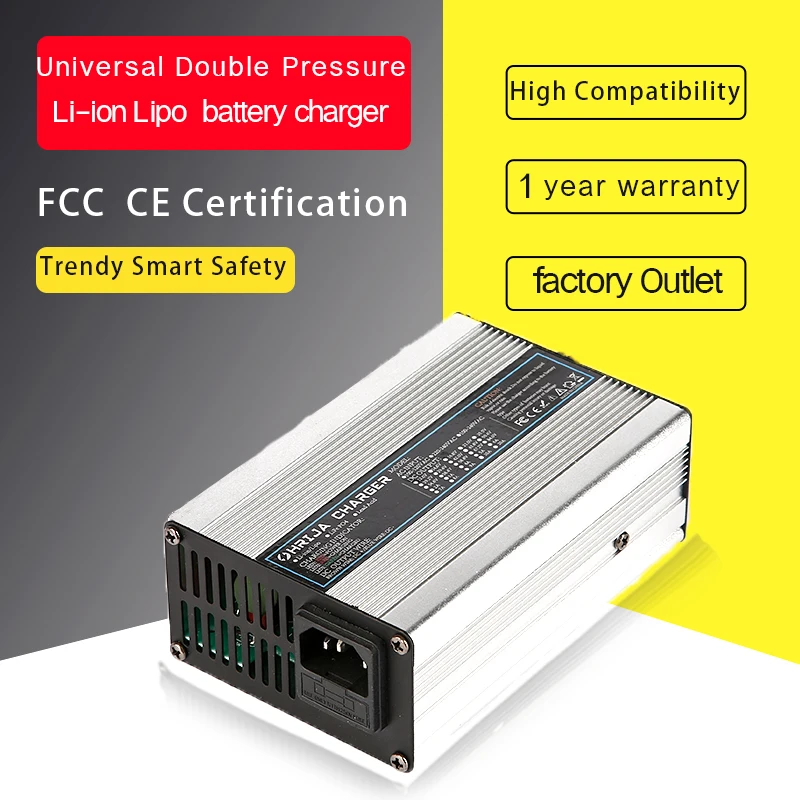 16.8V 10A Charger Smart Aluminum Case Is Suitable For 4S 14.8V Outdoor Lithium Ion Battery Car Balance Car Safe And Stable
16.8V 10A Charger Smart Aluminum Case Is Suitable For 4S 14.8V Outdoor Lithium Ion Battery Car Balance Car Safe And Stable