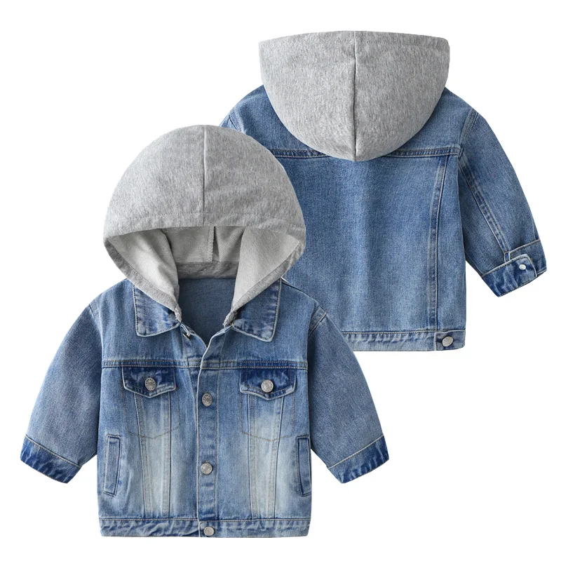Dettachable Hoodies Boys Denim Jacket Autumn Winter Toddler Jeans Coat Quality Stylish Kids Children Clothes
Dettachable Hoodies Boys Denim Jacket Autumn Winter Toddler Jeans Coat Quality Stylish Kids Children Clothes