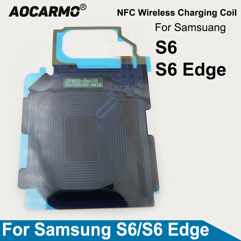 Aocarmo For Samsung Galaxy S6 Edge Charger Receiver MFC Wireless Charging Induction Coil NFC Module Flex Cable
Aocarmo For Samsung Galaxy S6 Edge Charger Receiver MFC Wireless Charging Induction Coil NFC Module Flex Cable