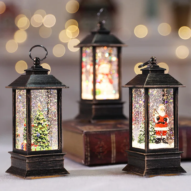 Christmas Decorations Home Lantern Led Small Oil Lamp Light Candles Xmas Tree Ornaments Santa Claus Elk Lamp New Year For Gift
Christmas Decorations Home Lantern Led Small Oil Lamp Light Candles Xmas Tree Ornaments Santa Claus Elk Lamp New Year For Gift