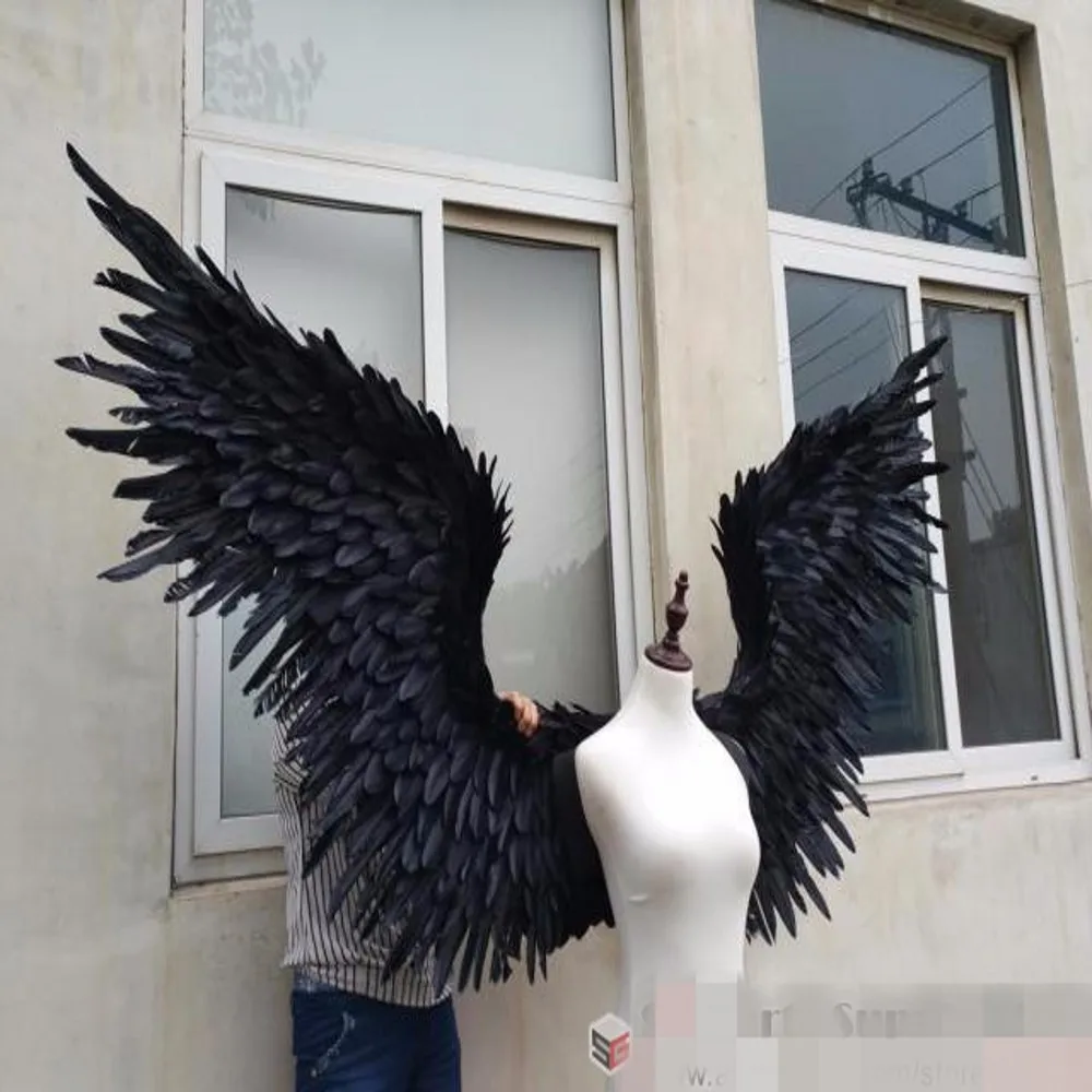 Large Gray Black Feather Fairy Angel Wings Dance Party Wear Halloween Costume Stage Show Performance Props Cosplay Party
Large Gray Black Feather Fairy Angel Wings Dance Party Wear Halloween Costume Stage Show Performance Props Cosplay Party