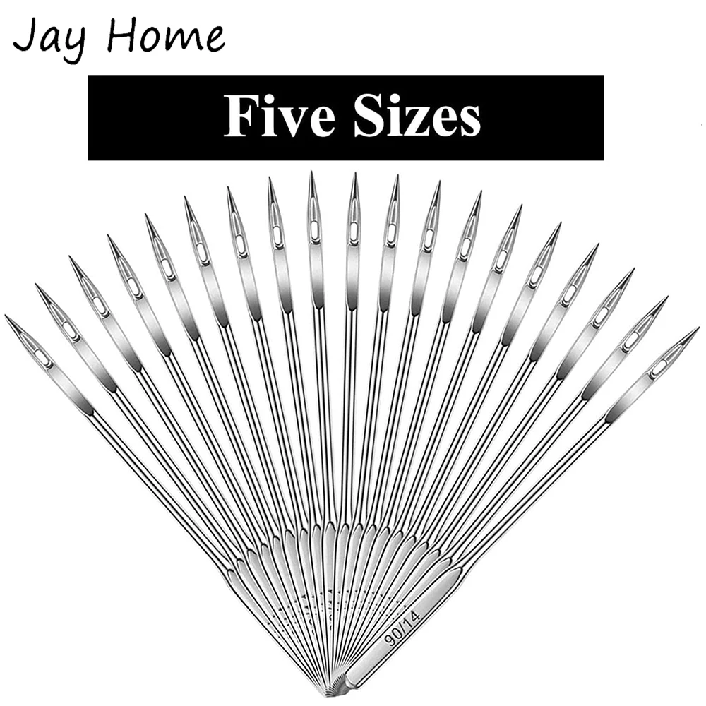 50Pcs Sewing Machine Needles Universal Regular Point for Sewing Machines Size 65/9,75/11,90/14,100/16,110/18 Sewing Accessories
50Pcs Sewing Machine Needles Universal Regular Point for Sewing Machines Size 65/9,75/11,90/14,100/16,110/18 Sewing Accessories