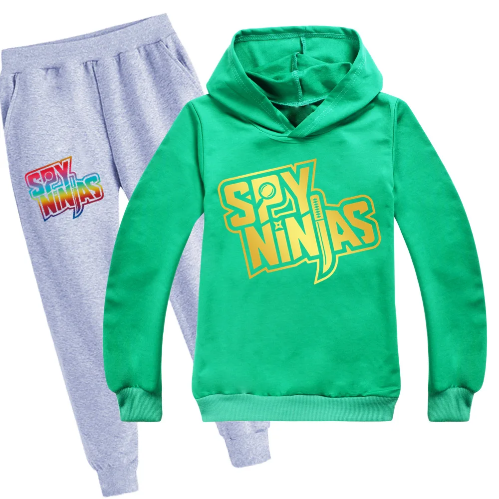 SPY NINJAS 2021 Baby Boy Clothes Set Cartoon Printed Kids Hoodies Sweatshirt + Sweatpants 2PCS Fashion Boys Clothes Suit 2-16Y
SPY NINJAS 2021 Baby Boy Clothes Set Cartoon Printed Kids Hoodies Sweatshirt + Sweatpants 2PCS Fashion Boys Clothes Suit 2-16Y