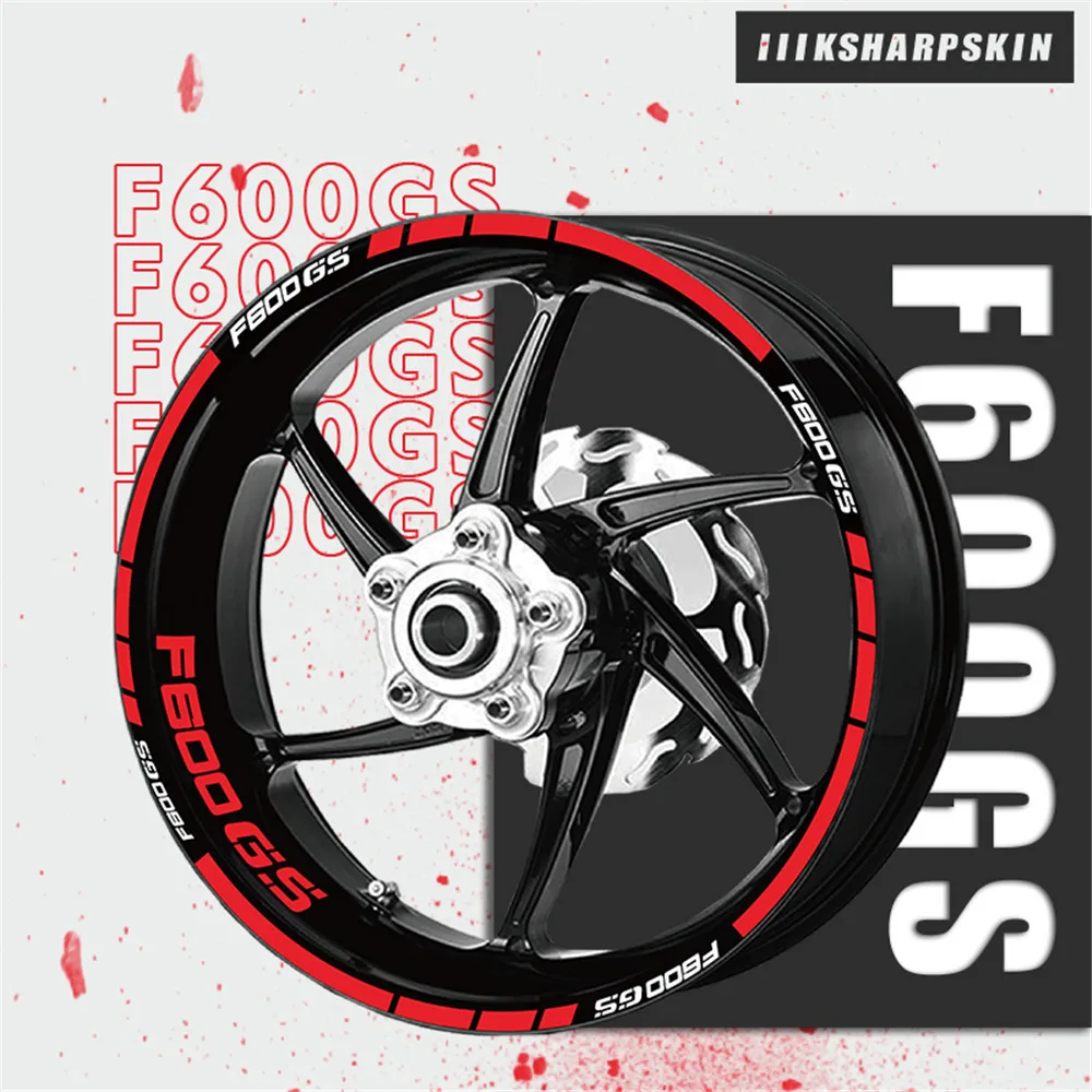 Motorcycle tire sticker reflective stripe waterproof wheel decal for BMW F600GS F600 GS
Motorcycle tire sticker reflective stripe waterproof wheel decal for BMW F600GS F600 GS