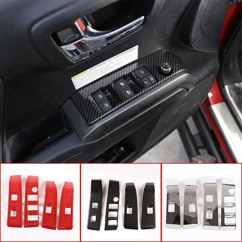 Car Styling Carbon Fiber Car Window Lift Button Switch Panel Cover Trim Sticker For Toyota Tacoma 2016-2020 Interior Accessories
Car Styling Carbon Fiber Car Window Lift Button Switch Panel Cover Trim Sticker For Toyota Tacoma 2016-2020 Interior Accessories