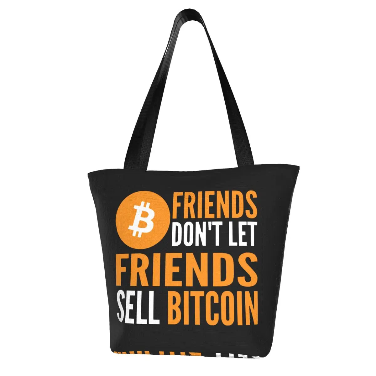 Best Friends Bitcoin Shopping Bag BTC Letters Jokes Student Fashion Handbags Stylish Cloth Outdoor Bags
Best Friends Bitcoin Shopping Bag BTC Letters Jokes Student Fashion Handbags Stylish Cloth Outdoor Bags