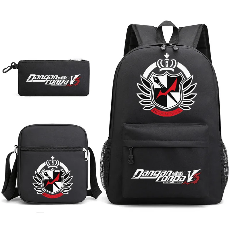 Danganronpa 3 pieces/set backpack student boy girl school bag pencil case shoulder bag back to school
Danganronpa 3 pieces/set backpack student boy girl school bag pencil case shoulder bag back to school