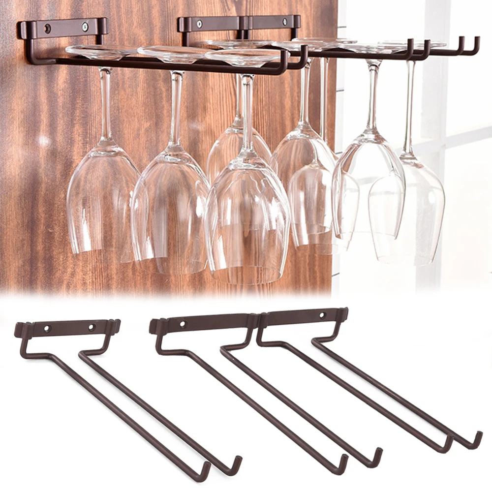 Iron Double Row Wine Rack Glass Holder Stemware Home Bar Pub Holder Hanging Bar Hanger Shelf Kitchen Organizer Tools
Iron Double Row Wine Rack Glass Holder Stemware Home Bar Pub Holder Hanging Bar Hanger Shelf Kitchen Organizer Tools