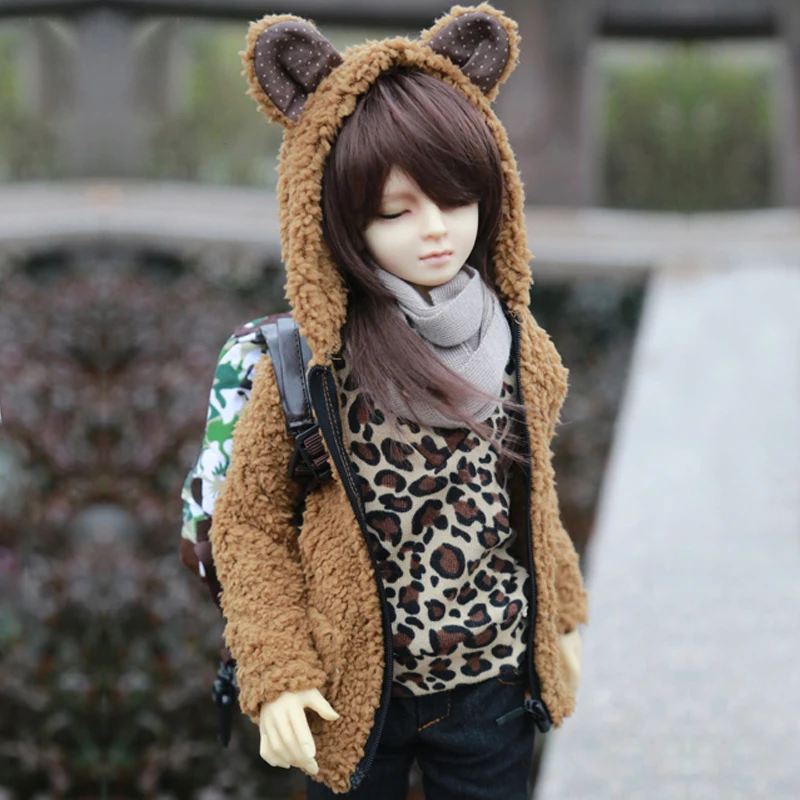 M1005 детская игрушка ручной работы 1/6 1/3 1/4 Одежда для куклы дяди BJD/SD реквизит для куклы аксессуары одежда милый коричневый медведь пальто 1 шт.
M1005 детская игрушка ручной работы 1/6 1/3 1/4 Одежда для куклы дяди BJD/SD реквизит для куклы аксессуары одежда милый коричневый медведь пальто 1 шт.