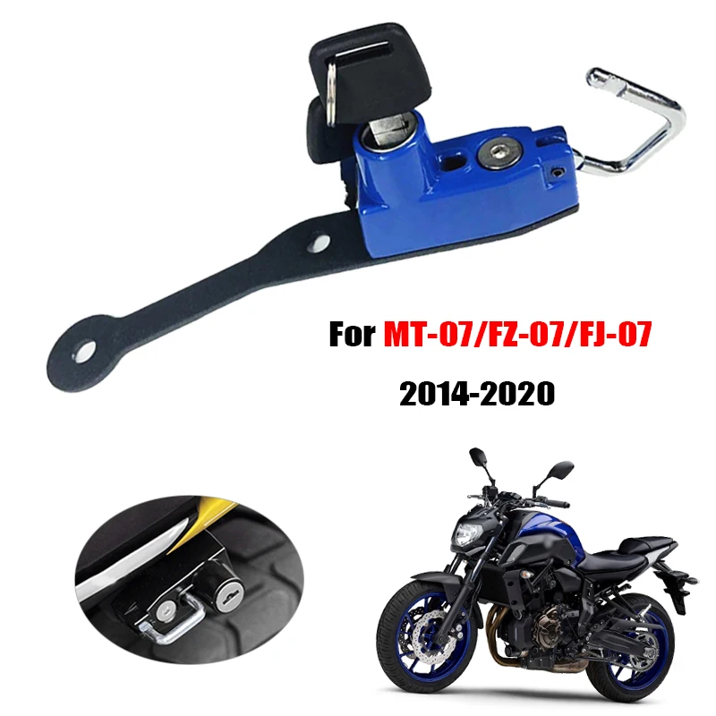 Motorcycle Anti-theft Security Aluminum Alloy Helmet Lock with 2 Keys Fit For Yamaha MT-07 FZ-07 FJ-07 MT07 2014-2020 2018 2019
Motorcycle Anti-theft Security Aluminum Alloy Helmet Lock with 2 Keys Fit For Yamaha MT-07 FZ-07 FJ-07 MT07 2014-2020 2018 2019