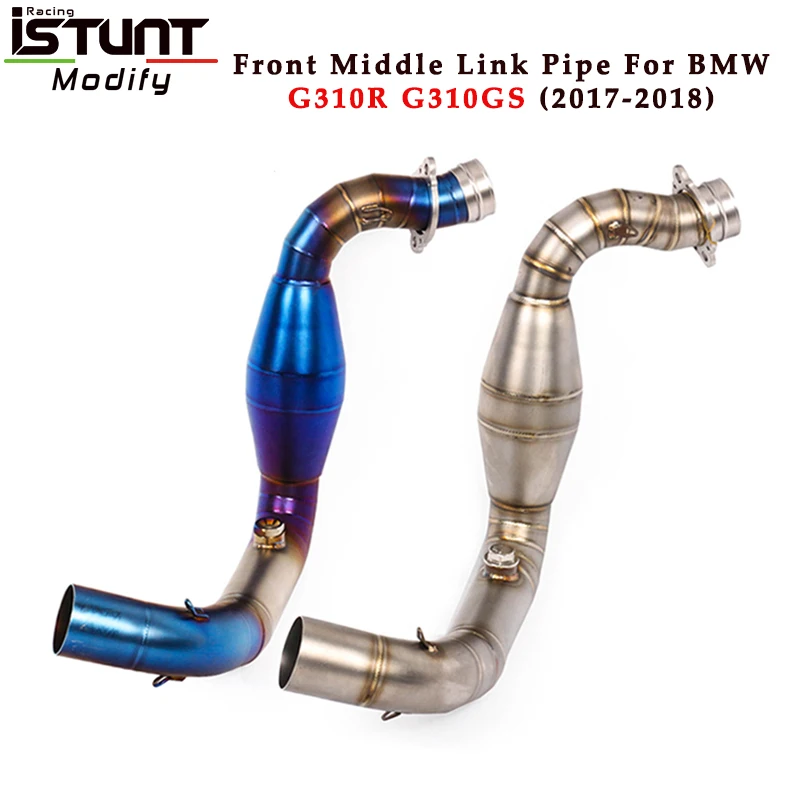 Slip On For BMW G310R G310 GS Motorcycle Exhaust System Escape Modified 51mm Stainless Steel Front Middle Link Pipe Tube
Slip On For BMW G310R G310 GS Motorcycle Exhaust System Escape Modified 51mm Stainless Steel Front Middle Link Pipe Tube