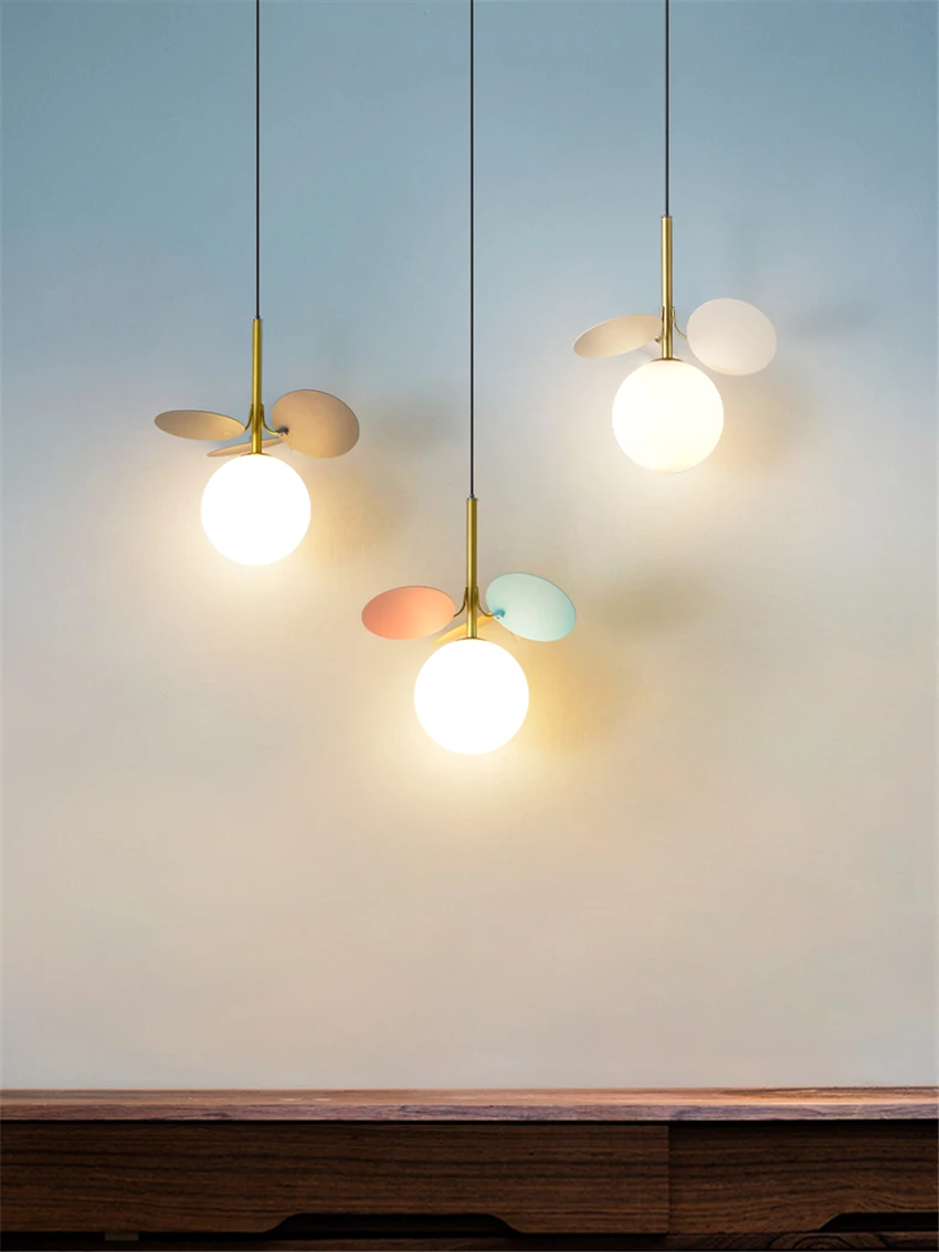 Nordic Colored Decorative Glass Head Pendant Lights Macaron Home Long-line Children's Room Bedroom Study Pendant Lamps Fixtures
Nordic Colored Decorative Glass Head Pendant Lights Macaron Home Long-line Children's Room Bedroom Study Pendant Lamps Fixtures