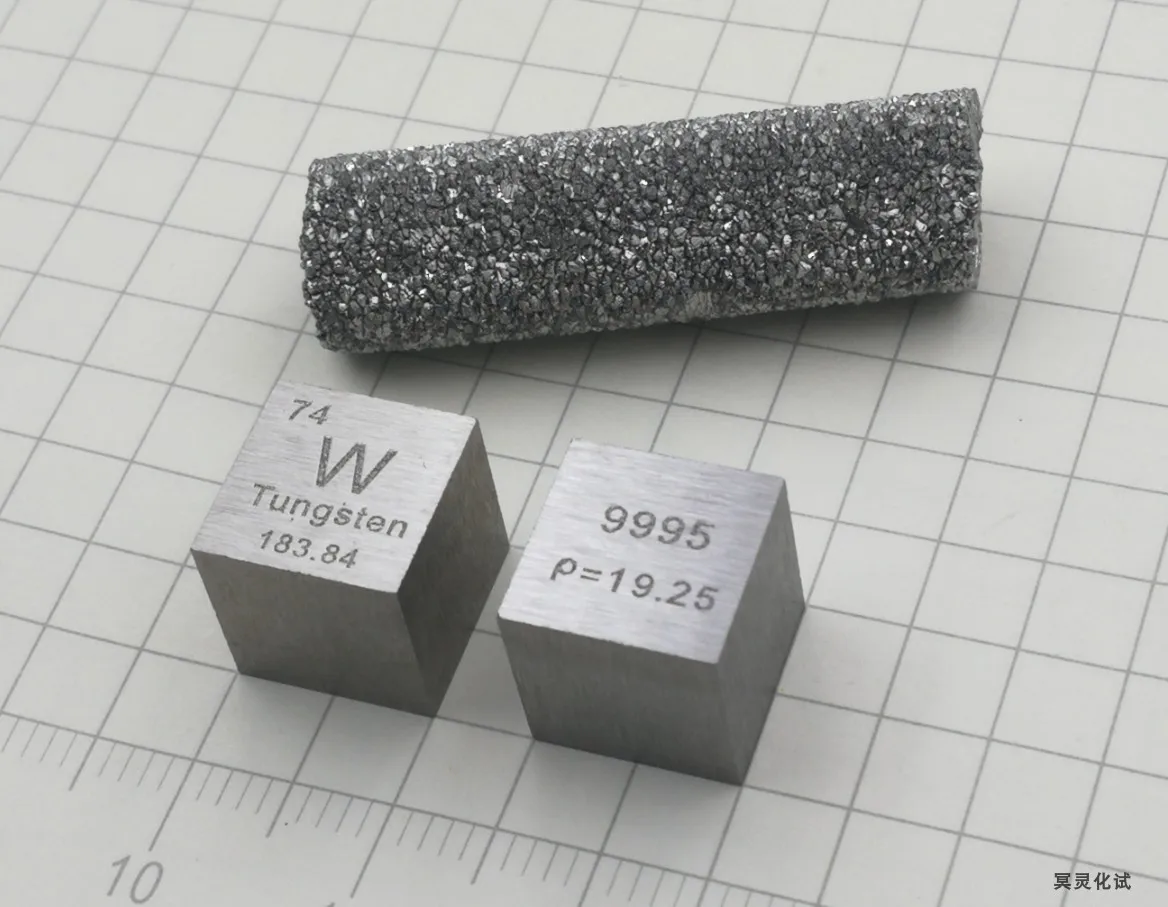 High Purity Tungsten Block Metal Tungsten Cube Periodic Table Cube 10mm High Density W99.95
High Purity Tungsten Block Metal Tungsten Cube Periodic Table Cube 10mm High Density W99.95
