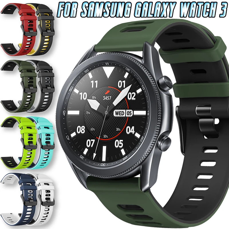 Strap For Samsung Galaxy Watch 3 41mm / 45mm Silicone Strap Smartwatch Replacement Inner Dual Color Sport Bracelet Accessories
Strap For Samsung Galaxy Watch 3 41mm / 45mm Silicone Strap Smartwatch Replacement Inner Dual Color Sport Bracelet Accessories