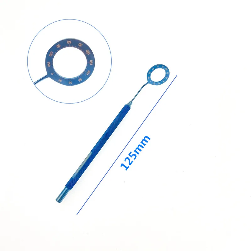 Ophthalmic Marker Mendez degree gauge Rings Titanium Ophthalmic surgical instruments training tool
Ophthalmic Marker Mendez degree gauge Rings Titanium Ophthalmic surgical instruments training tool