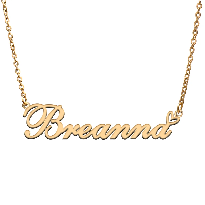 Breanna Name Tag Necklace Personalized Pendant Jewelry Gifts for Mom Daughter Girl Friend Birthday Christmas Party Present
Breanna Name Tag Necklace Personalized Pendant Jewelry Gifts for Mom Daughter Girl Friend Birthday Christmas Party Present