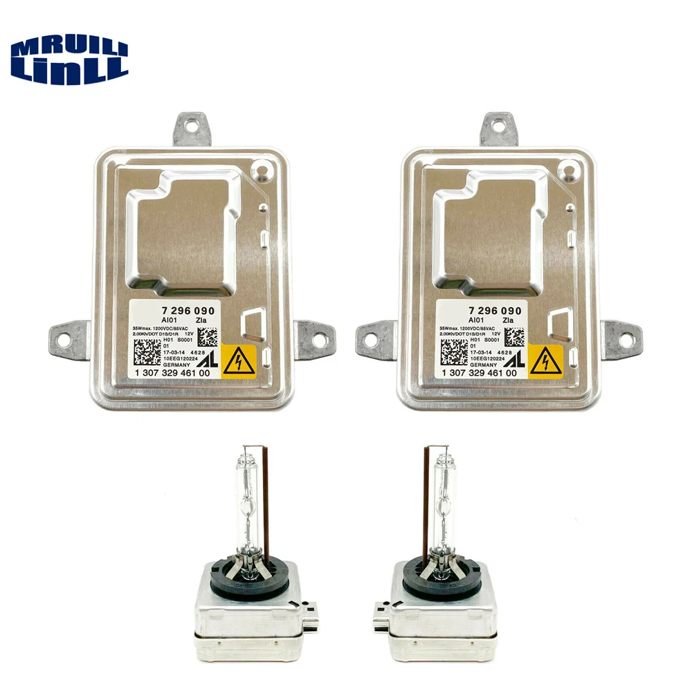 Xenon Headlight Ballast KIT OE# 7296090 63117296090 D1S Bulb Kit fit for BMW F01 F02 F06 F07 F10 F30 F35 X3 X5 Z4
Xenon Headlight Ballast KIT OE# 7296090 63117296090 D1S Bulb Kit fit for BMW F01 F02 F06 F07 F10 F30 F35 X3 X5 Z4
