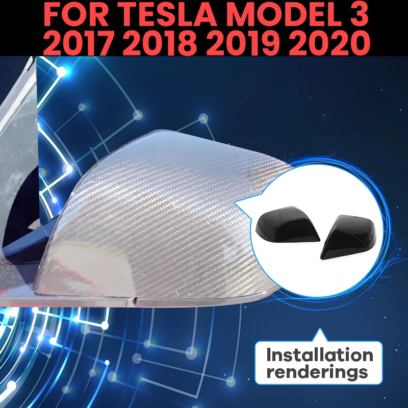 Высококачественные боковые сменные крышки зеркала заднего вида для Tesla Model 3 Model3 Tesla M3 2017-21, узор из углеродного волокна
Высококачественные боковые сменные крышки зеркала заднего вида для Tesla Model 3 Model3 Tesla M3 2017-21, узор из углеродного волокна