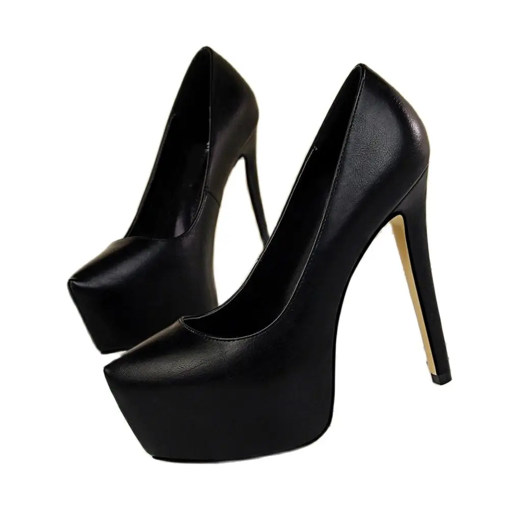 Pointed Toe Platfrom Pumps Thin High Heels Solid Slip On Ankle Shallow Fashion Women Spring Autume Party Dress Pumps Shoes
Pointed Toe Platfrom Pumps Thin High Heels Solid Slip On Ankle Shallow Fashion Women Spring Autume Party Dress Pumps Shoes
