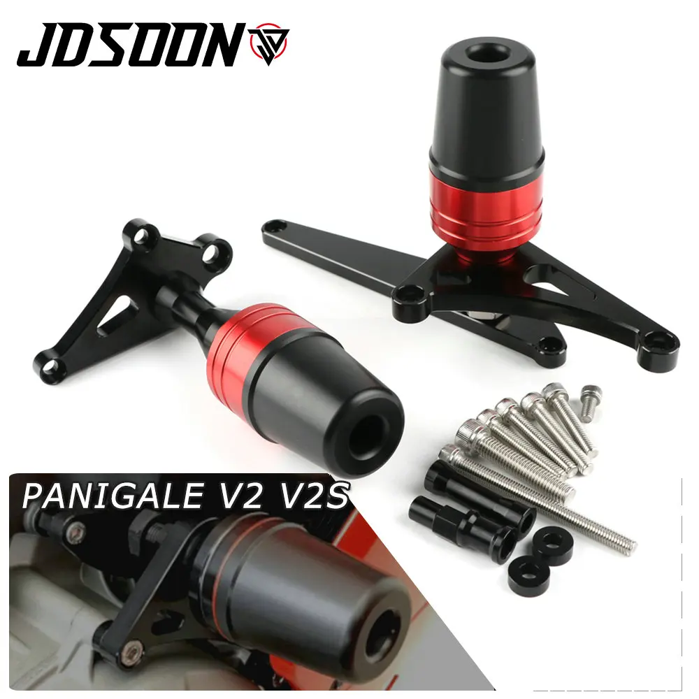 Motorcycle CNC Aluminum Frame Sliders Crash Pads Fairing Guard Protection For Ducati Panigale V2 Panigale V2S 2019 2020 2021
Motorcycle CNC Aluminum Frame Sliders Crash Pads Fairing Guard Protection For Ducati Panigale V2 Panigale V2S 2019 2020 2021