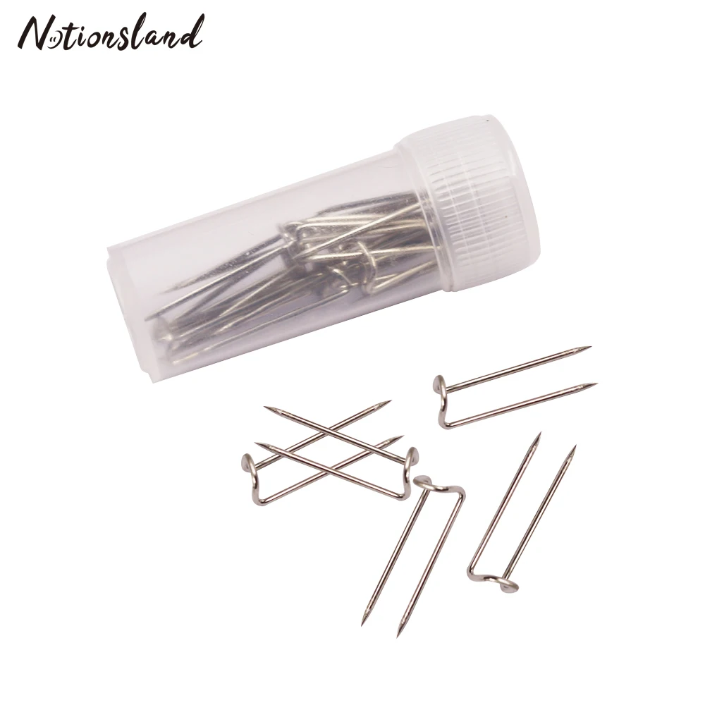 20pcs Stainless Steel Pins U-Pin for Jewelry Display Quilt Applique Dressmaker Pins Sewing Needle Sewing Accessories Silver
20pcs Stainless Steel Pins U-Pin for Jewelry Display Quilt Applique Dressmaker Pins Sewing Needle Sewing Accessories Silver