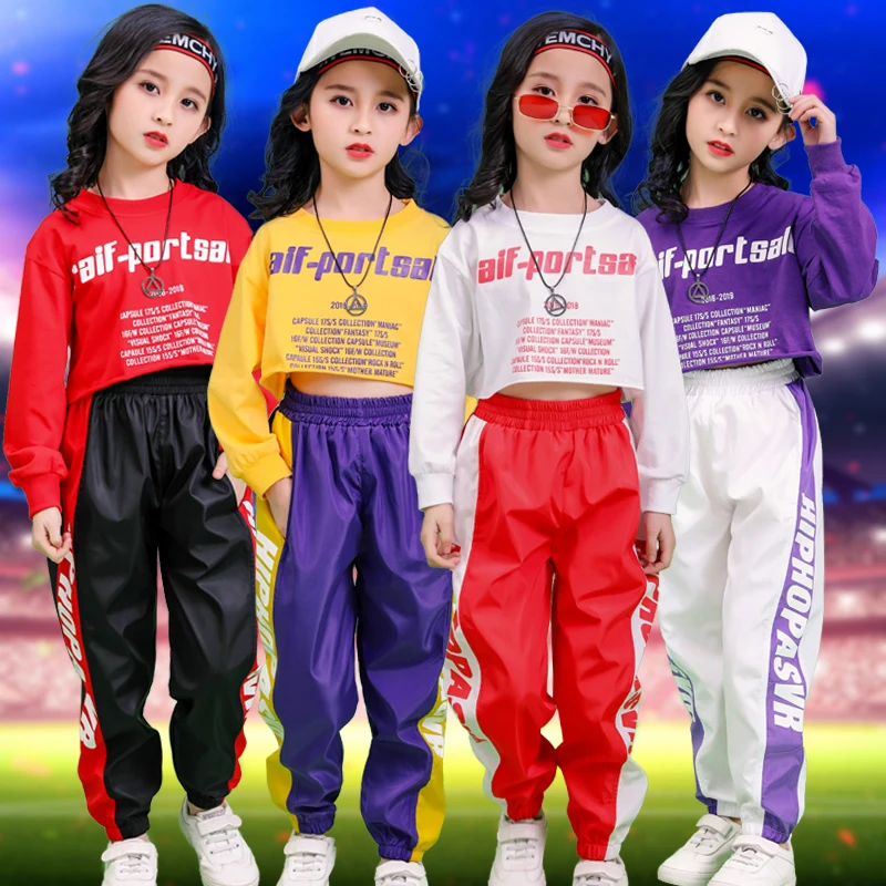 Children Hip Hop Clothing Sweatshirt Top Crop Shirt Casual Pants for Girls Kid Jazz Dance Costume Ballroom Dancing Clothes Wear
Children Hip Hop Clothing Sweatshirt Top Crop Shirt Casual Pants for Girls Kid Jazz Dance Costume Ballroom Dancing Clothes Wear