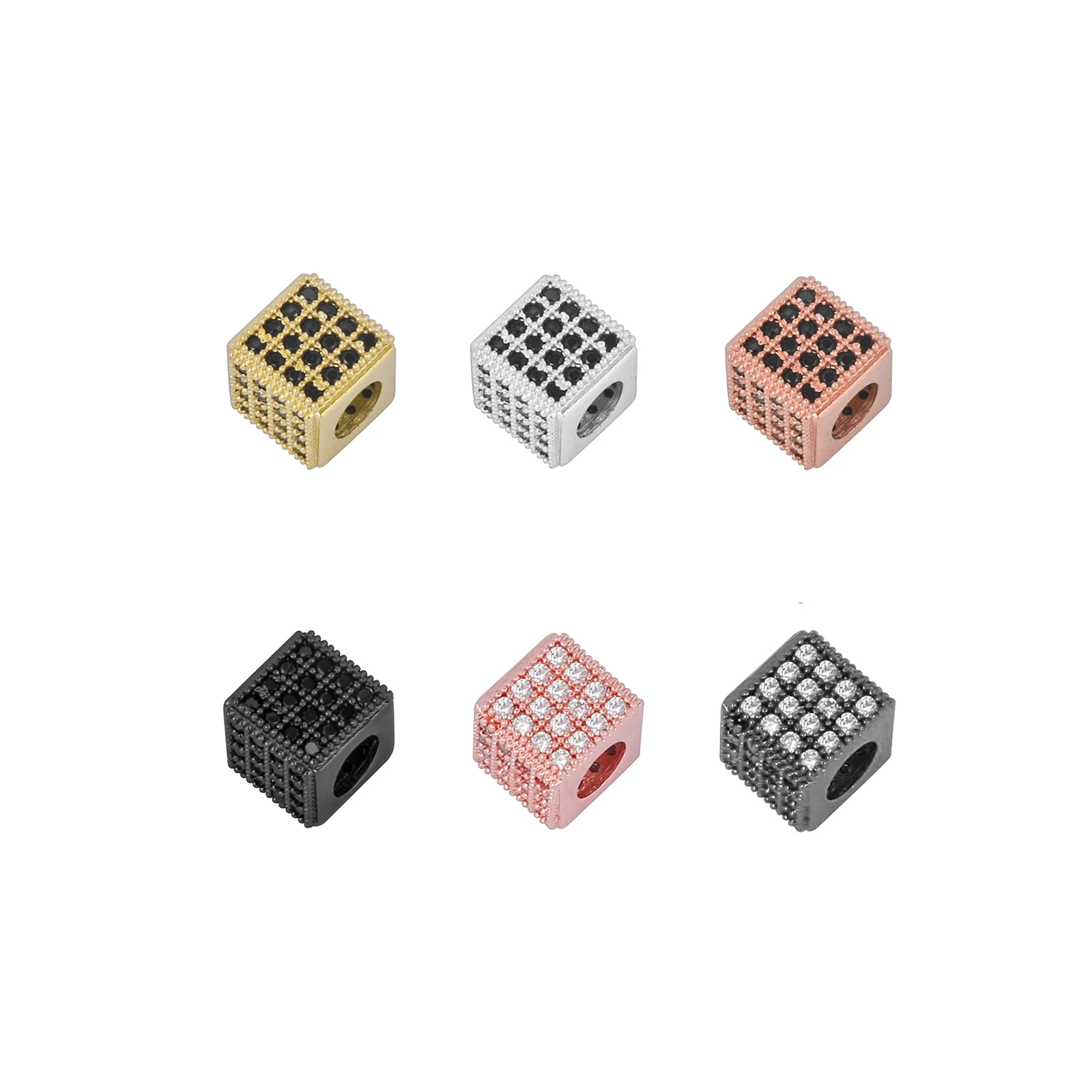 10pcs/Lot 10mm CZ Spacer Square Beads Brass Micro Pave Cubic Zirconia Beads Jewelry Making Diy Charms Bracelet Wholesale CZBS39
10pcs/Lot 10mm CZ Spacer Square Beads Brass Micro Pave Cubic Zirconia Beads Jewelry Making Diy Charms Bracelet Wholesale CZBS39