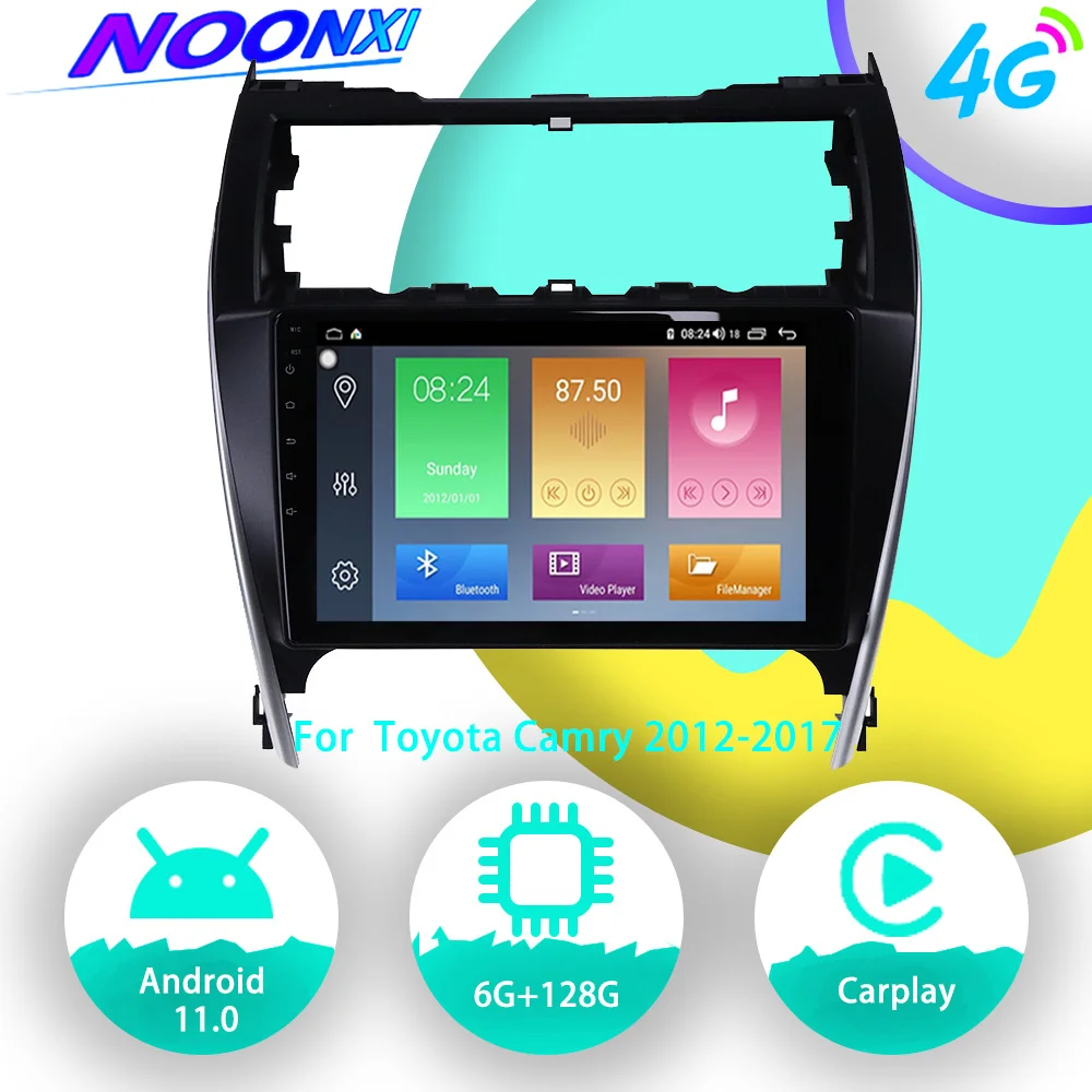 128G Android 11 For Toyota Camry 2012 2013 2014-2017 Car Radio Stereo Multimedia Video Player GPS Navigation DVD 2 Din Head Unit
128G Android 11 For Toyota Camry 2012 2013 2014-2017 Car Radio Stereo Multimedia Video Player GPS Navigation DVD 2 Din Head Unit