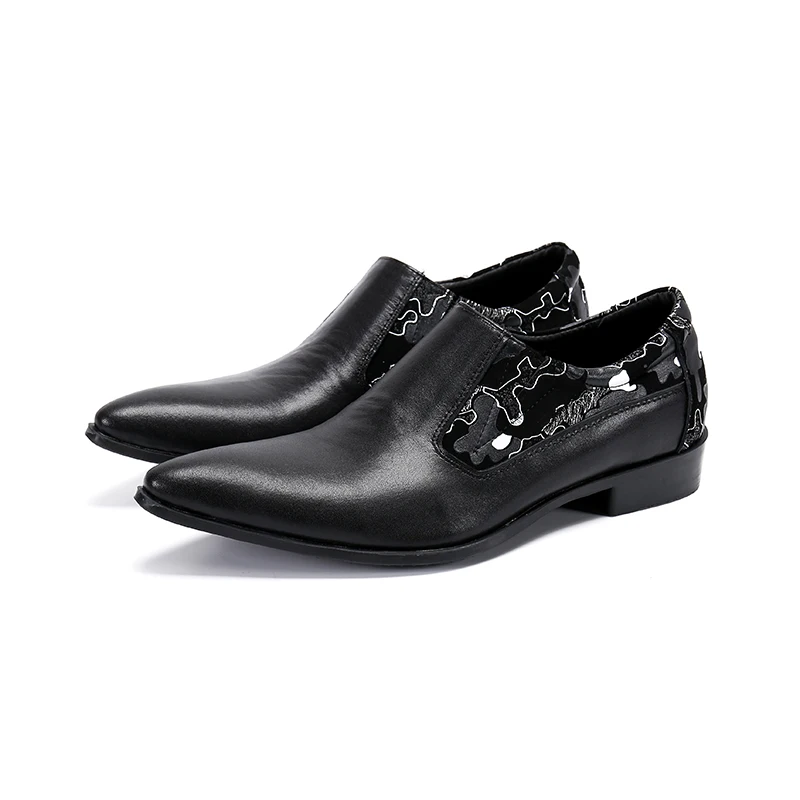 Sapatos Masculino Men Italian Shoes For Men Black Genuine Leather Slip On Shoes Breathable Wedding Party Loafers Shoes Formal
Sapatos Masculino Men Italian Shoes For Men Black Genuine Leather Slip On Shoes Breathable Wedding Party Loafers Shoes Formal