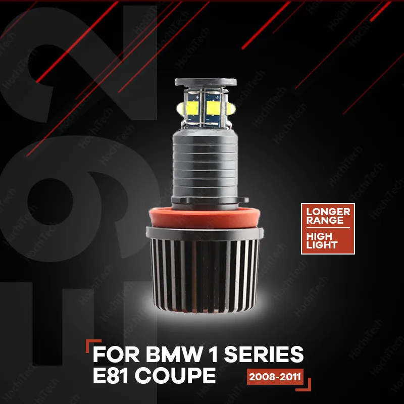 6000K IP65 High Quality 3-year Warranty Daytime light LED Angel Eyes Marker 120W for BMW 2008-2011 1 Series E81 Coupe
6000K IP65 High Quality 3-year Warranty Daytime light LED Angel Eyes Marker 120W for BMW 2008-2011 1 Series E81 Coupe