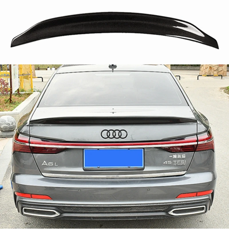 BLS style High quality real carbon fiber material spoiler For Audi A6 C8 Carbon Fiber Rear Spoiler Trunk Wing
BLS style High quality real carbon fiber material spoiler For Audi A6 C8 Carbon Fiber Rear Spoiler Trunk Wing