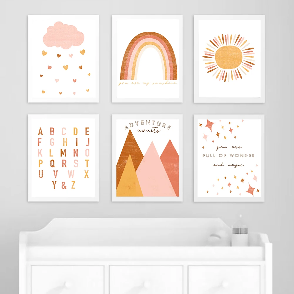 Abstract Rainbow Nursery Quotes Children Poster Canvas Art Print Minimalist Wall Pictures Painting Nordic Kid Baby Room Decor
Abstract Rainbow Nursery Quotes Children Poster Canvas Art Print Minimalist Wall Pictures Painting Nordic Kid Baby Room Decor