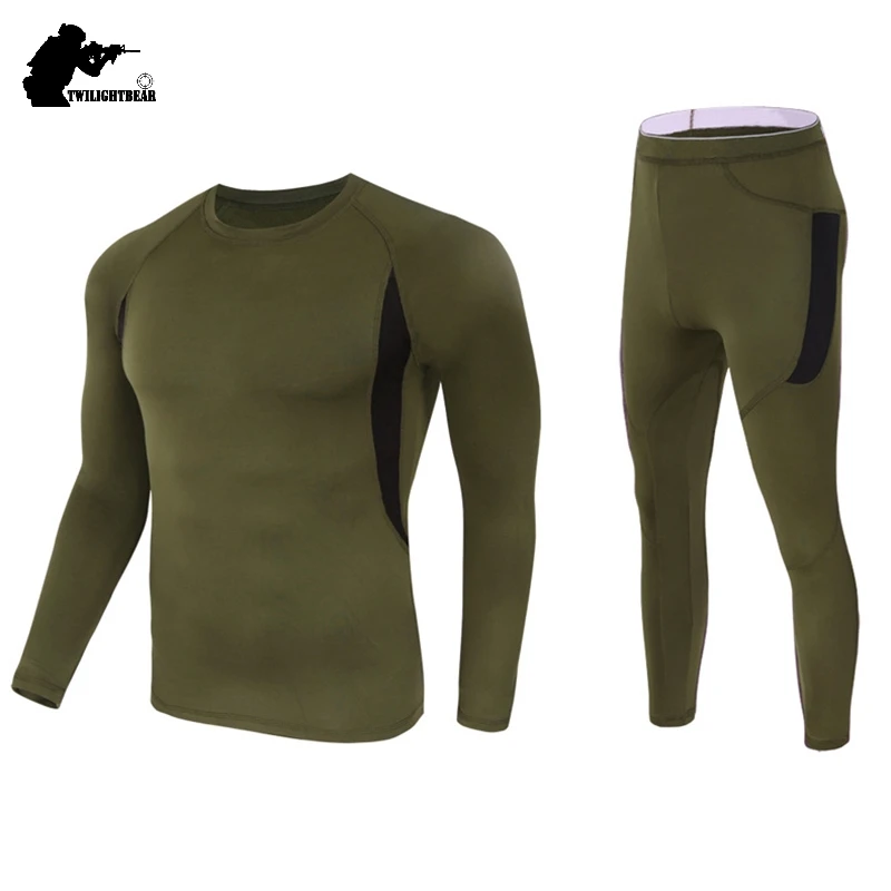 High Elastic Winter Men's Long Johns Fleece Warm Breathable Sport Underwear Set Men Quick Drying Thermal Underwear Suit AF155
High Elastic Winter Men's Long Johns Fleece Warm Breathable Sport Underwear Set Men Quick Drying Thermal Underwear Suit AF155