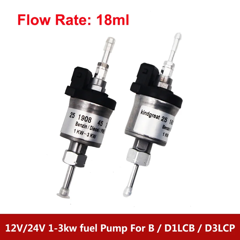 Diesel Air Parking Heater Accessories 12V 24V 1-3KW Oil Fuel Dosing Pump 25183045 / 25190845 For Eberspacher For MAN Truck
Diesel Air Parking Heater Accessories 12V 24V 1-3KW Oil Fuel Dosing Pump 25183045 / 25190845 For Eberspacher For MAN Truck
