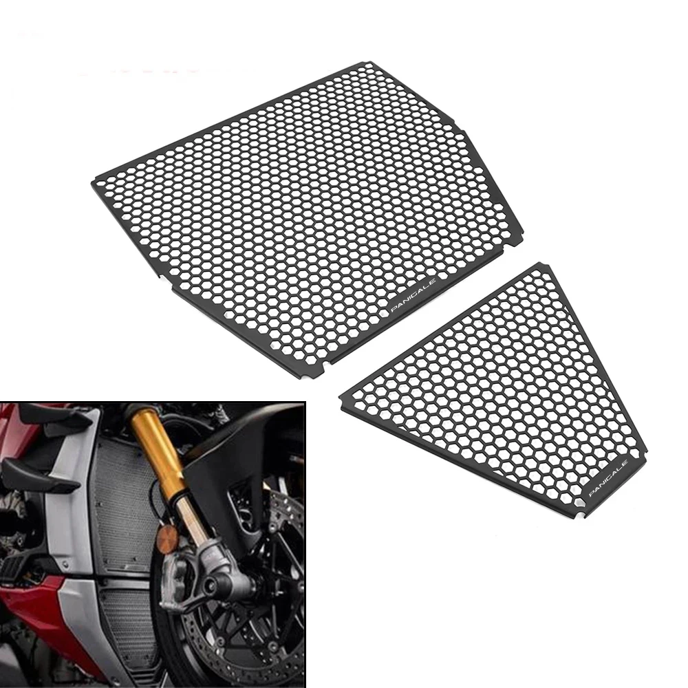 Motorcycle Radiator Grille Guard Cover Protector For Ducati Panigale V4 S Panigale V4 R V4R V4S Streetfighter V4 2018-2023 2021
Motorcycle Radiator Grille Guard Cover Protector For Ducati Panigale V4 S Panigale V4 R V4R V4S Streetfighter V4 2018-2023 2021