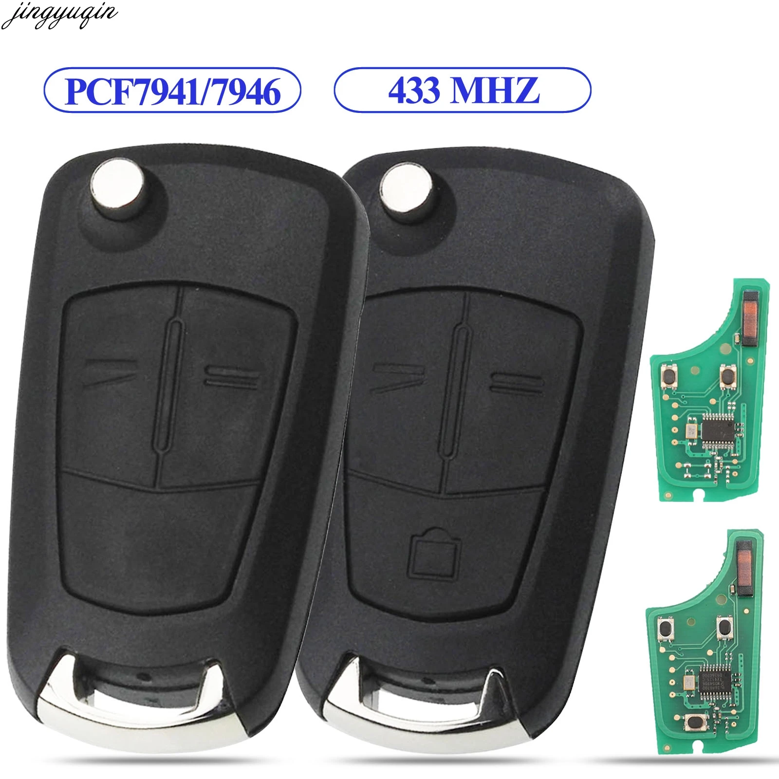 Jingyuqin 5 шт. дистанционный Автомобильный ключ PCF7941/7946 433 МГц для Opel/Vauxhall Astra H 2004-2009 Zafira B 2005-2013 Corsa D Vectra C
Jingyuqin 5 шт. дистанционный Автомобильный ключ PCF7941/7946 433 МГц для Opel/Vauxhall Astra H 2004-2009 Zafira B 2005-2013 Corsa D Vectra C