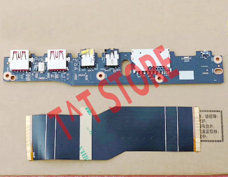 original for Lenovo ideapad Y910-17ISK Y910 power botton USB audio SD card reader board with cable NS-B151 works free shipping
original for Lenovo ideapad Y910-17ISK Y910 power botton USB audio SD card reader board with cable NS-B151 works free shipping
