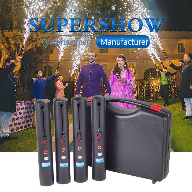 Hand Held Cold Pyro Shooter-Reusable Use Normal Cold Pyro Fireworks Firing System For Stage Fountains Fireworks Ignition System
Hand Held Cold Pyro Shooter-Reusable Use Normal Cold Pyro Fireworks Firing System For Stage Fountains Fireworks Ignition System