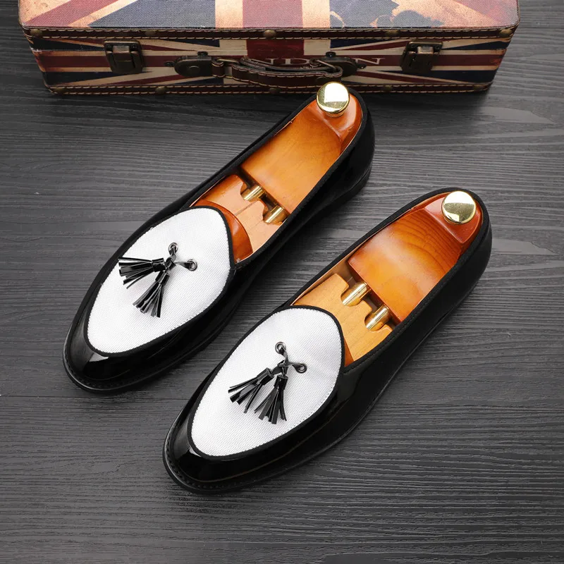 New Fashion Classic Mixed Colors Men Casual Shoes Tassel Formal Dress Oxfords British Office Wedding Flats Loafers Driving Shoes
New Fashion Classic Mixed Colors Men Casual Shoes Tassel Formal Dress Oxfords British Office Wedding Flats Loafers Driving Shoes