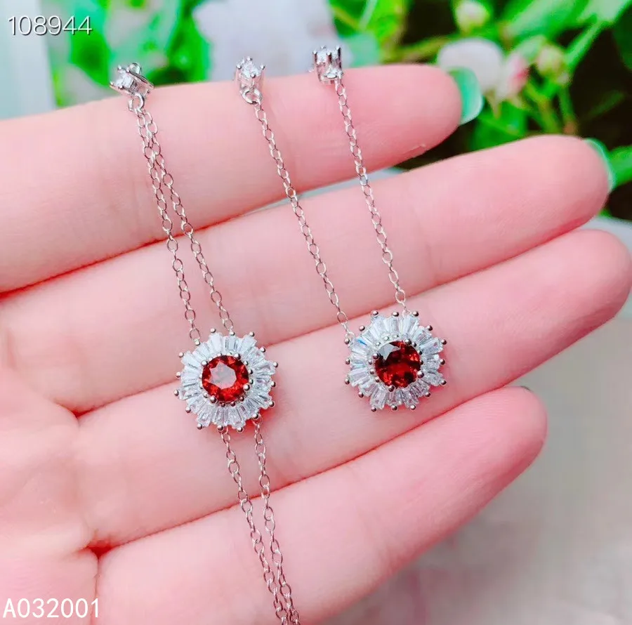 KJJEAXCMY fine jewelry natural Garnet 925 sterling silver women pendant chain necklace bracelet set support test luxury
KJJEAXCMY fine jewelry natural Garnet 925 sterling silver women pendant chain necklace bracelet set support test luxury
