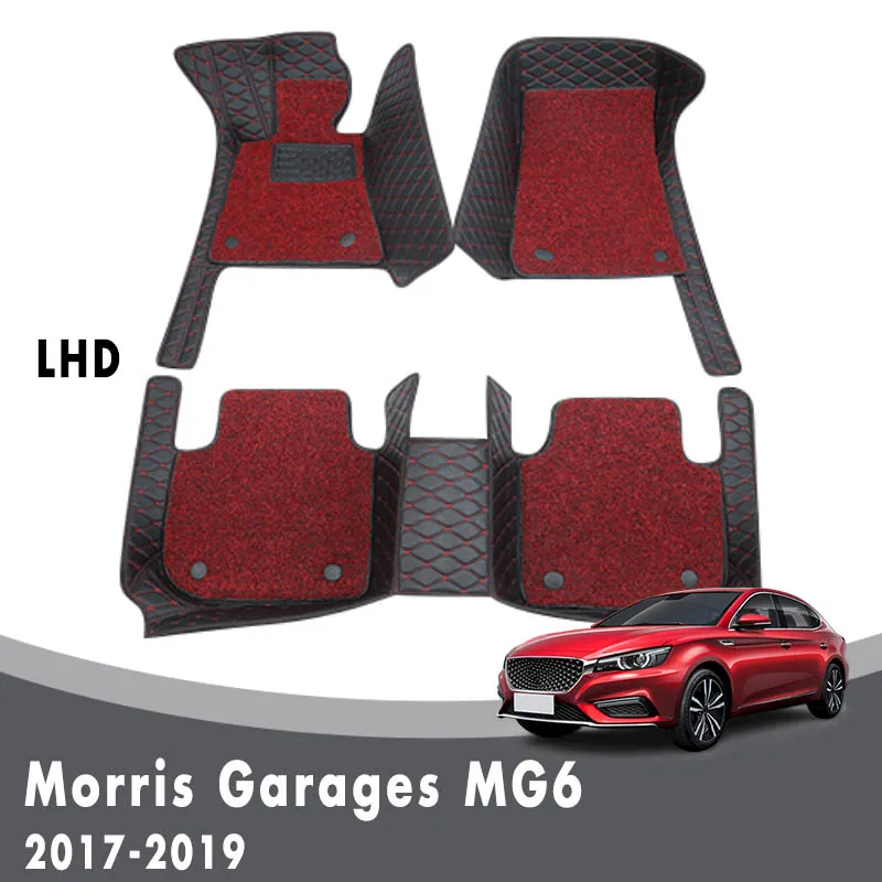 Luxury Car Floor Mats Double Layer Wire Loop For Morris Garages MG6 2019 2018 2017 Interior Accessories Custom Carpets Covers
Luxury Car Floor Mats Double Layer Wire Loop For Morris Garages MG6 2019 2018 2017 Interior Accessories Custom Carpets Covers