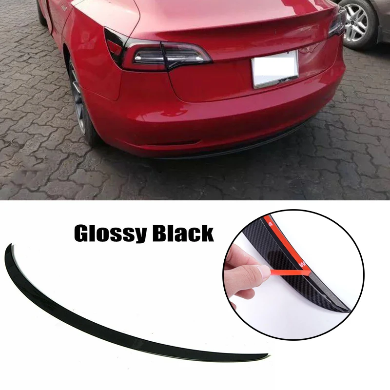 Car Tail Wing Rear Spoiler Trunk Cover Trim ABS For Tesla Model 3 2017-2021 Auto Exterior Roof Bumper Tail Splitter Lip
Car Tail Wing Rear Spoiler Trunk Cover Trim ABS For Tesla Model 3 2017-2021 Auto Exterior Roof Bumper Tail Splitter Lip