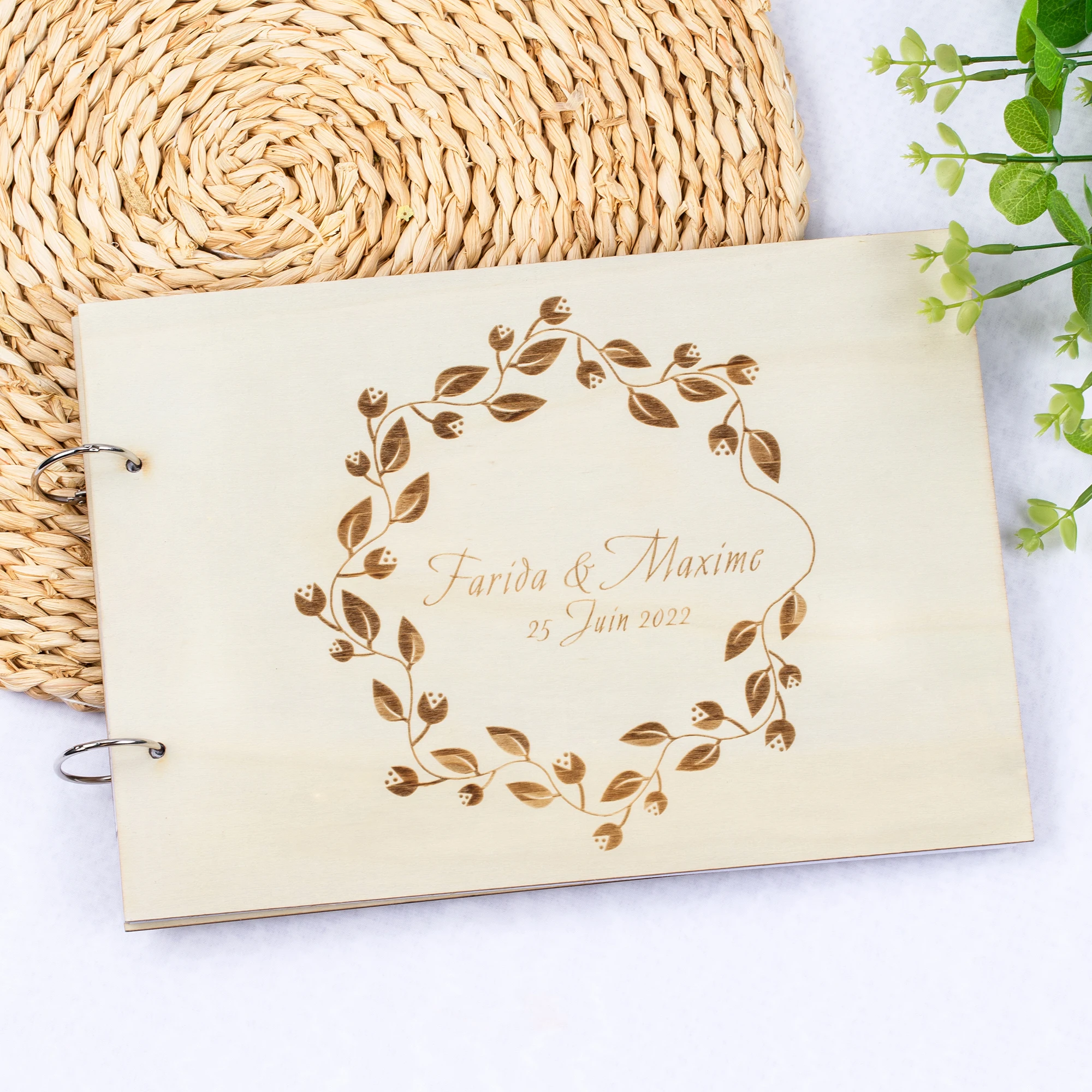 Personalized Wooden Guest Book Alternative Wooden Album Customized Romantic Wedding Guestbook Photo Album Signature Book Beauty
Personalized Wooden Guest Book Alternative Wooden Album Customized Romantic Wedding Guestbook Photo Album Signature Book Beauty