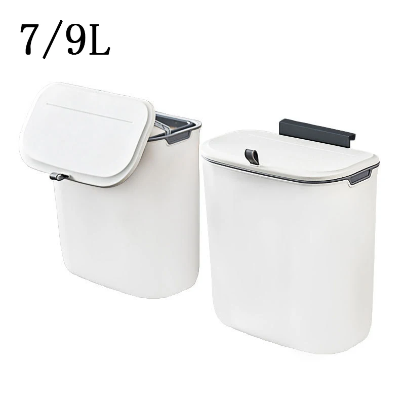 7/9L Kitchen Hanging Trash Can Household Toilet With Lid Toilet Bathroom Living Room Paper Basket Creative Kitchen Waste Storage
7/9L Kitchen Hanging Trash Can Household Toilet With Lid Toilet Bathroom Living Room Paper Basket Creative Kitchen Waste Storage