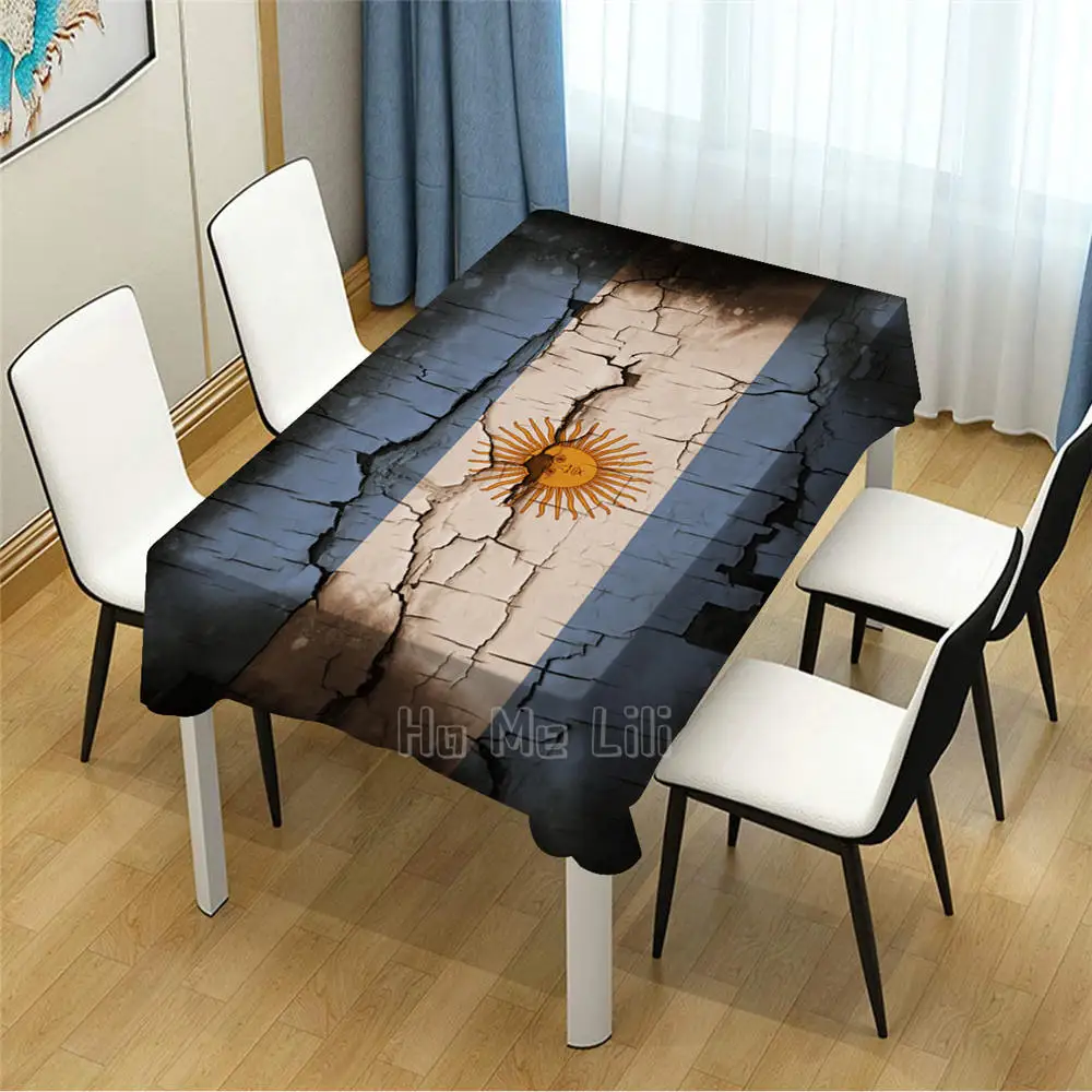 Flag Of Argentina Patten Design Tablecloth Protector For Kitchen Dining Party Picnic Indoor Outdoor Decor
Flag Of Argentina Patten Design Tablecloth Protector For Kitchen Dining Party Picnic Indoor Outdoor Decor